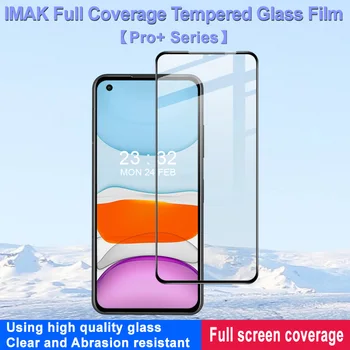 IMAK כיסוי מלא מזג זכוכית סרט ASUS Zenfone 10 / Zenfone 9 עמיד בפני שחיקה מזג זכוכית סרט