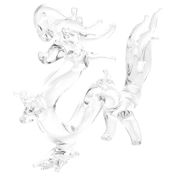 עיצוב קריסטל הדרקון דמויות מיני פסל קישוטי השולחן חיה פיסול צלמית
