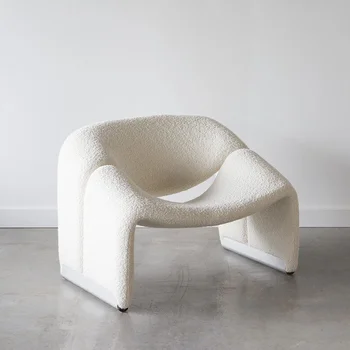 JOYLOVE יוקרה ספה כסא בסגנון נורדי יחיד מעצב הכיסא רהיטי אור פשוט פנאי יצירתי הביתה, בסלון ספה כסא