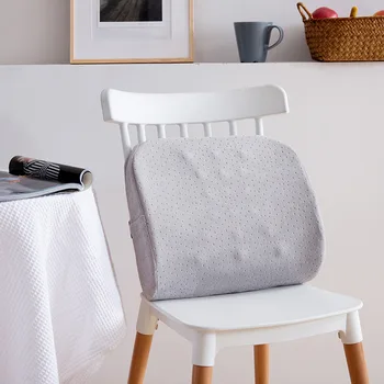 נייד Cushiona עבור Office תמיכה המותני עם כידון מתכוונן ו כיסי צד הכיסא כרית