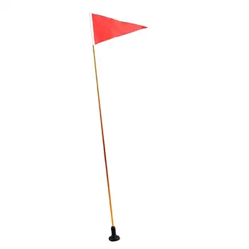 4ft קיאק בטיחות דגל קיאק דגל מסלול הר סגסוגת אלומיניום עם בסיס יציב אוניברסלי