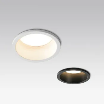 שקוע Anti-glare LED COB Downlight 18W 24W Dimmable 85-265V מנורת תקרה נקודת אור 12W 15W הביתה הסלון, חדר השינה תאורה