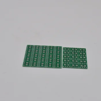 40PCS להגדיר סיבי זכוכית SOP8 SO8 SOIC8 SMD כדי DIP8 מתאם PCB לוח ממיר צדדים כפולים