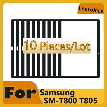 10 יח ' עבור Samsung Galaxy Tab S 10.5 LTE T800 T807 T805 SM-T800 מסך מגע דיגיטלית LCD החיצוני של חזית זכוכית פנל החלפה