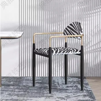 נורדי מעצב כסאות אוכל סקנדינבי מודרני Officeluxury מטבח, פינת אוכל כסאות ארגונומיים Vanitymobilier ריהוט הבית XY50DC