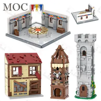 מימי הביניים, אדריכלות צבאית MOC אבני הבניין של 