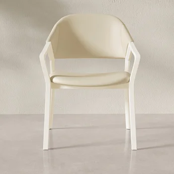 חתונה לבנה להירגע כורסה בעיצוב אלגנטי הלבשה חיצונית כיסא ארגונומי השינה Sillas De Oficina מרפסת ריהוט