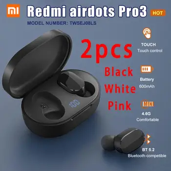 Mjia 35db Наушники С Шумоподавлем Наушники Для Бега Bluetooth אוזניות לגעת שליטה על Redmi Airdots Pro 3 עבור טלפון Xiaomi