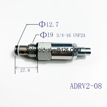 ADRV2-08 ADRV08 הליכי Plug-in משחק ישיר שסתום הקלה בלחץ ויסות שסתום שסתום הידראולי