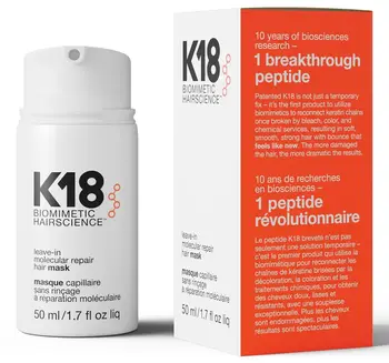 K18 15/50ml לעזוב-במולקולות תיקון מסכה לשיער נזק שחזור שיער רך עמוק תיקון קרטין לטיפול בקרקפת טיפוח השיער תנאי