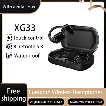חדש XG33 למפרד Bluetooth אוזניות הולכה עצם אוזניות אלחוטיות HD סטריאו ספורט אוזניות עמיד למים הפחתת רעש אוזניות