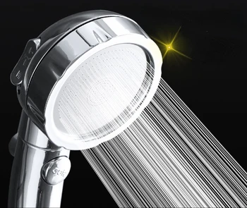 Supercharged מקלחת ראש מקלחת זרבובית להגדיר שירותים מקלחת אמבטיה ברז אמבטיה חימום מחמם מים בלחץ ראש יחיד