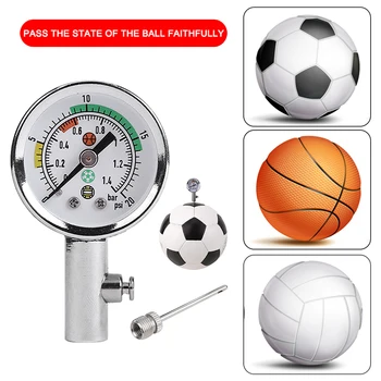 מדידת אוויר הכדור, שסתום עם מתנפחים נייד Barometers מהר מכשירים כדורגל מד לחץ ספורט