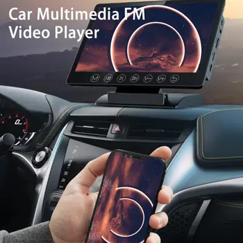 המכונית לפקח Plug-and-Play מולטימדיה לרכב צג USB/TF/AUX רב תכליתי פרימיום רדיו במכונית מולטימדיה צג וידאו