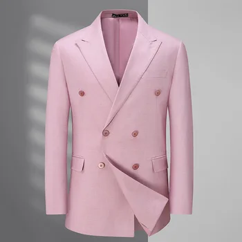 7800-T-עסקים סלים מקצועי ללבוש רשמי הגירסה הקוריאנית אפור מזדמן איש עם חליפה