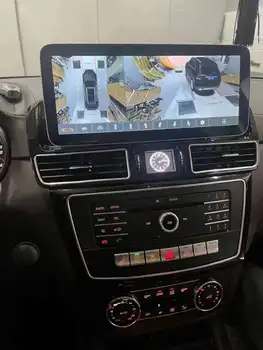 אנדרואיד 12 רדיו במכונית על מרצדס ML GL Class W166 2012-2019, 12.3