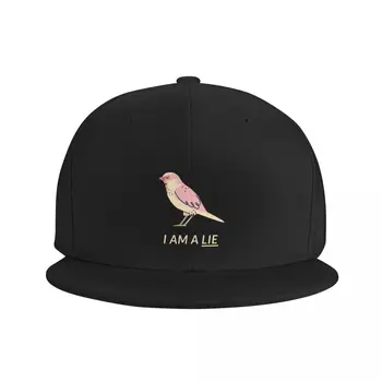 ציפורים לא אמיתי - אני שקר כובע בייסבול כובע הגולף כובעים כובע בייסבול רוגבי נשים כובע לגברים