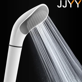 JJYY באיכות גבוהה לחץ מקלחת גשם הראש לבן ראש מקלחת חיסכון במים מסנן זרבובית מים בלחץ גבוה חיסכון