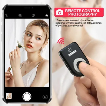 חדש טלפון סלולרי תריס מצלמה Bluetooth שלט רחוק עבור Iphone אנדרואיד זה מאפשר לך לשלוט בטלפון הסלולרי שלך, מצלמה