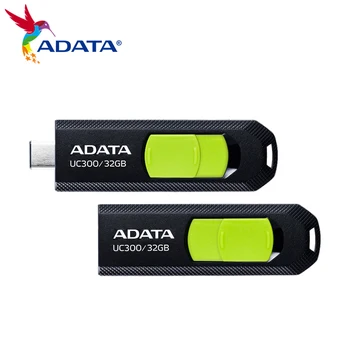 UC300 ADATA USB 3.2 סוג-C כונן הבזק מסוג USB 32GB 64GB 128GB 256GB עט כונן זיכרון Pendrive U דיסק עבור המחשב הנייד הטלפון Tablet