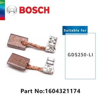 פחמן מברשת בוש המקורי GDS 250 Li חשמלי ברגים חלקי תיקון כלי עבודה חשמליים החלפת חלק מספר 1604321174