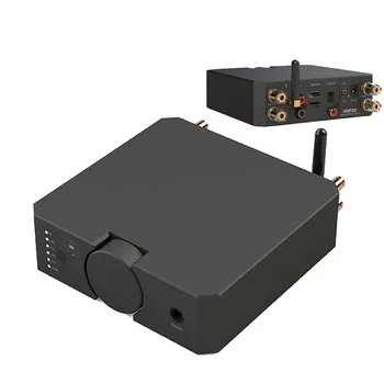 DLHiFi משודרג AMP25 סוף גבוה Bluetooth 5.0 100Wx2 אודיו מגבר כוח סטריאו אוזניות מגבר קואקסיאליים סיבים שליטה מרחוק