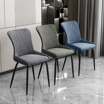 המעצב המודרני כיסאות מבטא הסלון אור יוקרה מעצב נייד האוכל כיסא סלון Sillas Comedor תיאטרון רהיטים DWH