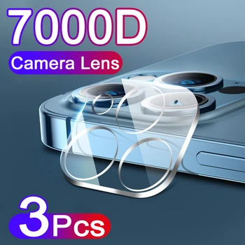 3PCS 7000D מצלמה עדשת זכוכית מחוסמת לאייפון 11 12 Pro XS מקס X XR מגן מסך עבור iPhone 11 Xr Xs X 12 המצלמה זכוכית