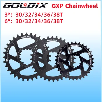 GOLDIX GXP 11 מהירות MTB אופני 30T/32T/34T/36T/38T Chainwheel הכתר אופניים Chainring 11V 12V עבור Sram 11/12S NX XX הקמב 