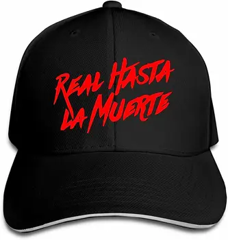כובע למבוגרים יוניסקס ספורט אמיתי Hasta La Muerte כובע מתכוונן כריך כובע בייסבול כובע עבור גברים&נשים