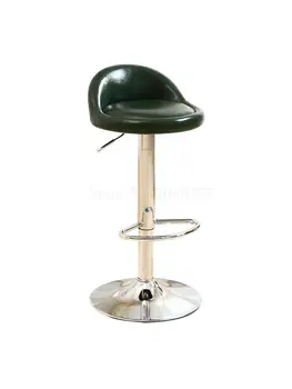 ברזל כיסא בר מסתובב מודרני מינימליסטי קופה דלפק קבלה כסא בר בבית הכסא הגבוה להרים כסא בר