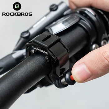 Rockbros רשמי בל אל חלד רכיבה על אופניים קרן הר Anti-theft אזעקה צופר הכידון בל קרן קלאסי אביזרים