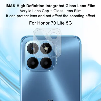 עבור Huawei הכבוד 70 לייט 5G עדשת המצלמה הסרט IMAK HD ברור עמיד בפני שחיקה זכוכית עדשת מצלמה כיסוי הסרט