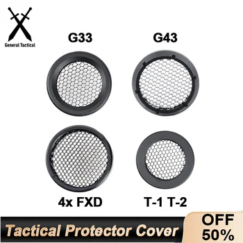 טקטי Killflash הראייה מגן כיסוי עבור G33 G43 4xFXD T 1 T 2 ACOG היקף מגדלת חלת דבש הצללה אביזרים המגונן