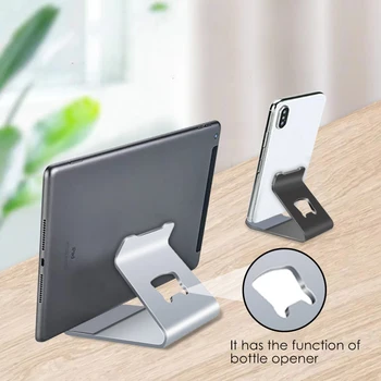 אוניברסלי לטלפון השולחן מחזיקי אלומיניום שולחן נייד טלפון מחזיקי אנטי להחליק מתכת טלפון סלולארי עומד על iPad iPhone Xiaomi
