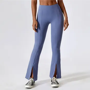 נשים סקסי גבוהה המותניים מהר מיובשים יוגה מכנסיים ספורט חותלות הדוקות יוגה מכנסיים כושר דחוף לרוץ במכנסיים Traceless