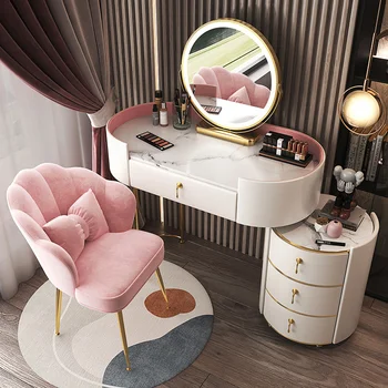 OEIN שולחן הלבשה חדר שינה מודרני מינימליסטי משולבת ארון לאחסון איפור ארון חדר השינה בבית יהירות רהיטים