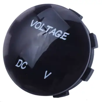 5V-25V DC מודד LED דיגיטלי תצוגת לוח רכוב סיבוב עמיד למים רכב אופנוע למכונית