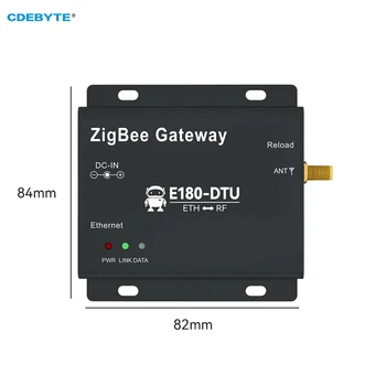 Zigbee3.0 שער שידור אלחוטי CDEBYTE E180-סטו(Z20-ETH) 20dBm עצמית רשתות TCP/UDP/HTTP/MQTT מצב Ethernet שער
