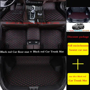 מכונית אישית שטיח הרצפה עבור מרצדס C Class AMG 2 דלתות 2015-2019 שנה פרטים בפנים אביזרי רכב שטיח תא המטען מחצלות
