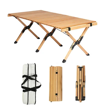 Duge חיצונית שולחן מתקפל מעץ האשור אגרול קמפינג פיקניק להתאמה אישית האולטרה סט מלא של ציוד אספקה