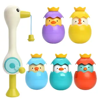 6Pcs מגנט התינוק אמבטיה דיג צעצועים מעודד חושי פיתוח אמבטיה צעצועי בריכה להגדיר עבור גיל 2~5 תינוקות בנים בנות ילדים היילוד