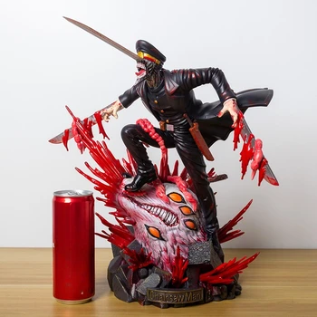 ב-הלם המסור אדם להבין את חרב הסמוראים Denji השטן סדרת חרב שד תהודה מנגה אנימה דמות נער השעשועים אוסף מתנה
