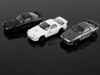 סימולציה 1:87 מודל המכונית מאזדה FC3s RX7 פלסטיק דגם מכונית צעצוע, כלי רכב, מכוניות מודל ילד אוסף מתנות