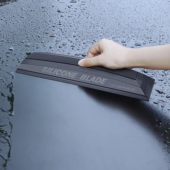 ללא שריטה סיליקון רך שימושי מגב המכונית לעטוף כלים מים מגב החלון ייבוש הלהב נקי מגרדים את הסרט מגרד אביזרים