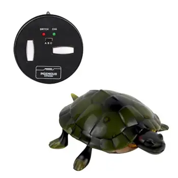 שליטה מרחוק צב צעצוע בשלט רחוק אינפרא אדום סימולציה חשמלית צב רובוט צעצוע ים אוקיינוס דמויות של חיות צב