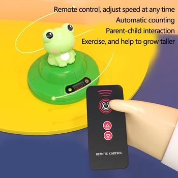 מחמד חמוד צפרדע חבל דילוג מכונת אלחוטי שליטה מרחוק מהירות מתכווננת אוטומטית סופר בחבל צעצועי ילדים.