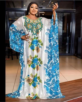 2023 חם ממליץ בסגנון אלגנטי חופשי שמלות מקסי לנשים החג בוהו מזדמן גלימת משלוח חינם
