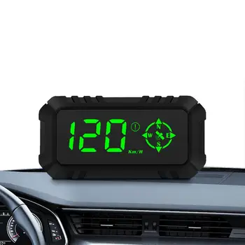 מכונית תצוגה עילית מהירות המכונית מדריך הראש למעלה מכשיר GPS מד מהירות דיגיטלי אדפטיבית מרגיש אור גדול מסך עיצוב קומפקטי Si