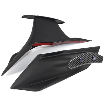אופנוע Fairing קיט אווירודינמי כנף קבועה Winglet Fairing אגף לחפות CBR650R 2019-2021 שחור